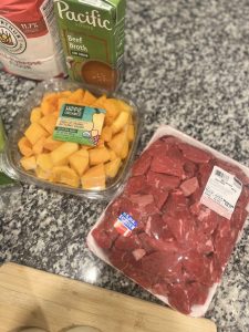 A Fancy Holiday Beef Stew – Cozy Christmas Dinner with Butternut Squash & Cranberries